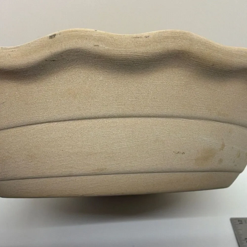 Haeger NaturalStone Premium Bakeware Stoneware Pie Dish 9in Round Beige